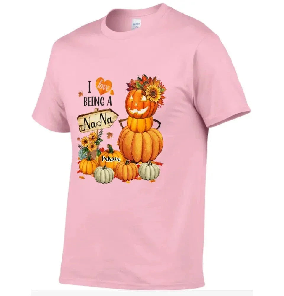 I Love Being a Grandma - Personalised Unisex T-Shirts, Gifts for Grandma, Grandparents, Halloween Gifts - Joliny