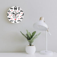 I Love You - Personalized Wall Clock for Couple - Valentine's Day Gift for Your Love - Joliny