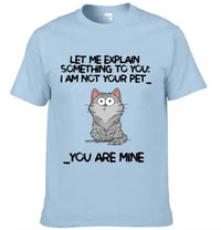 I‘m Not Your Pet Funny Expression Cat Personalized Shirt - Joliny
