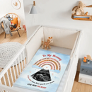 I May Be Just A Bump - Family Personalized Custom Photo Blanket - Joliny