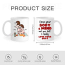 I Really Love Your Butt Personalized Mug, Funny Gift For Couple - Joliny
