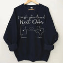 I Wish - Personalised Sweatshirt With Name And State - A Gift For Best Friends,Family,Lovers - Joliny