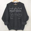 I Wish - Personalised Sweatshirt With Name And State - A Gift For Best Friends,Family,Lovers - Joliny