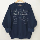 I Wish - Personalised Sweatshirt With Name And State - A Gift For Best Friends,Family,Lovers - Joliny
