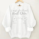 I Wish - Personalised Sweatshirt With Name And State - A Gift For Best Friends,Family,Lovers - Joliny