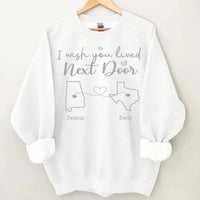 I Wish - Personalised Sweatshirt With Name And State - A Gift For Best Friends,Family,Lovers - Joliny