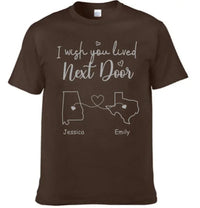 I Wish - Personalised T-shirt With Name And State - A Gift For Best Friends,Family,Lovers - Joliny