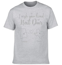 I Wish - Personalised T-shirt With Name And State - A Gift For Best Friends,Family,Lovers - Joliny