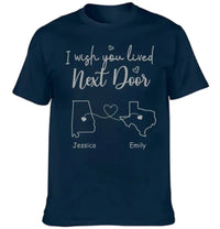 I Wish - Personalised T-shirt With Name And State - A Gift For Best Friends,Family,Lovers - Joliny