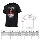 I Would Push You in Front of a Zombie to Save My Cat - Personalized Halloween T-Shirt - Joliny