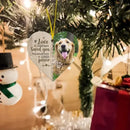 If Love Could Have Saved You - Memorial Personalized Custom Photo Heart Shaped Ornament - Christmas Gift, Sympathy Gift For Pet Lovers - Joliny