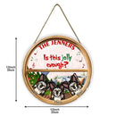 Joyful enough? - Personalized Christmas Round Wooden Sign - Christmas Gifts - Joliny