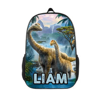 Jurassic Dinosaurs - Personalized Name Backpacks for Kids - School Season Gifts for Kids - Joliny