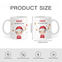 Kid Personalized Custom Hot Chocolate Mug, Cup - Christmas Gift For Kids - Joliny