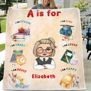 Kid's Dream Job Custom Blanket - Personalised Name And different character jobs Blanket - A Gift For Child - Joliny