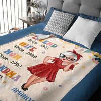 Legend Wife Mom Grandma - Personalized Blanket - Gift For Mother's Day - Joliny