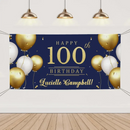 Let The Gold And White Balloon Banners Fly To Celebrate This Beautiful Day - Joliny