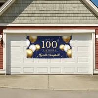 Let The Gold And White Balloon Banners Fly To Celebrate This Beautiful Day - Joliny