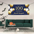 Let The Gold And White Balloon Banners Fly To Celebrate This Beautiful Day - Joliny