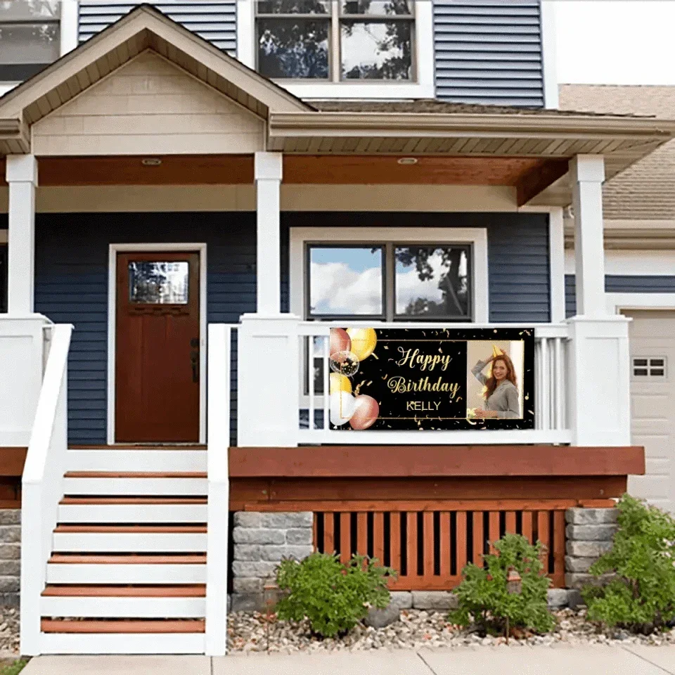 Let Your Story Shine With Personalised Photo Birthday Banners - Joliny