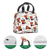 Little Raccoon Pattern Name Customized Backpack Gift for Children for the School Season - Joliny