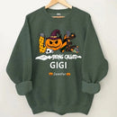 Love Being Called Grandma Customised Halloween Costumes - Personalized Name Sweatshirt - A Halloween Gift for Family - Joliny