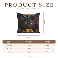 Love Dragon - Personalized Dragon Pillow Cover - Joliny