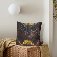 Love Dragon - Personalized Dragon Pillow Cover - Joliny