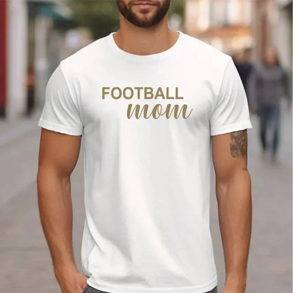 Love football - Personalised Name And Number T-Shirt - A Gift for Family,Players - Joliny