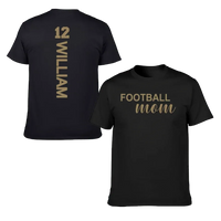 Love football - Personalised Name And Number T-Shirt - A Gift for Family,Players - Joliny