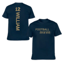 Love football - Personalised Name And Number T-Shirt - A Gift for Family,Players - Joliny