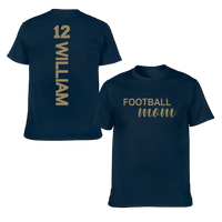 Love football - Personalised Name And Number T-Shirt - A Gift for Family,Players - Joliny