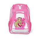 Love Girls Customized Name Clear Backpack - School Season Gift - Joliny