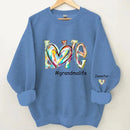 Love Life - Personalised Name Color Clip Art Sweatshirt - Gifts for Family,Friend - Joliny