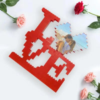 Love's Blueprint: Personalized Custom "I Love U" Building Blocks - A Gift of Affection - Joliny