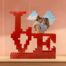 Love's Blueprint: Personalized Custom "I Love U" Building Blocks - A Gift of Affection - Joliny