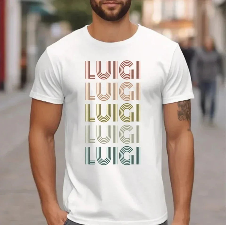 Luigi Vintage Clothing - A Gift For Friend,Family,Colleagues