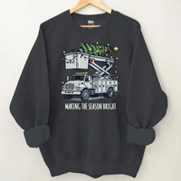 Making The Season Bright-Customized Christmas Sweatshirts - Christmas Gifts for the Family - Joliny