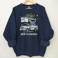 Making The Season Bright-Customized Christmas Sweatshirts - Christmas Gifts for the Family - Joliny