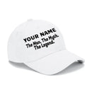 Man Myth Legend, Name Customized Baseball Cap Mesh Cap - Joliny