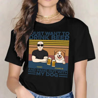 Me And My Dog Customized Costumes - Personalized Character, Name And Puppy Print Clothes - A Gift For Dog Owners,Dog Lovers - Joliny