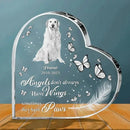 Memorial Gift Custom Pet Photo Crystal Heart - If Love Could Have Saved You, You Would Have Lived Forever - Joliny
