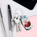 Memorial Personalized Custom Photo Keychain - My Hero My Heart - Sympathy Gift - Joliny