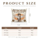 Memorial Personalized Custom Photo Pillow - I'm Here In Your Heart - Sympathy Gift For Pet Owners, Pet Lovers - Joliny