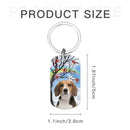 Memorial Personalized Pet Photo Keychain - Until I See You Again - Joliny