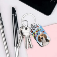 Memorial Personalized Pet Photo Keychain - Until I See You Again - Joliny