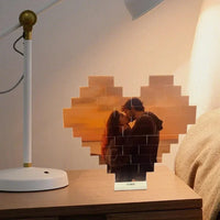 Mosaic of Love” - Personalized Couple's Jigsaw Puzzle - Warm Couple's Gift - Joliny