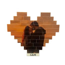 Mosaic of Love” - Personalized Couple's Jigsaw Puzzle - Warm Couple's Gift - Joliny