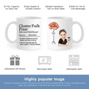 Mugs That Can Be Customized With Designs - Birthday Flower Mug Personalized With Cartoon Character And Name - A Gift For Friends,Coworkers - Joliny