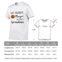 My Favorite Player Calls Me Grandma - Personalized Custom T Shirt - Joliny